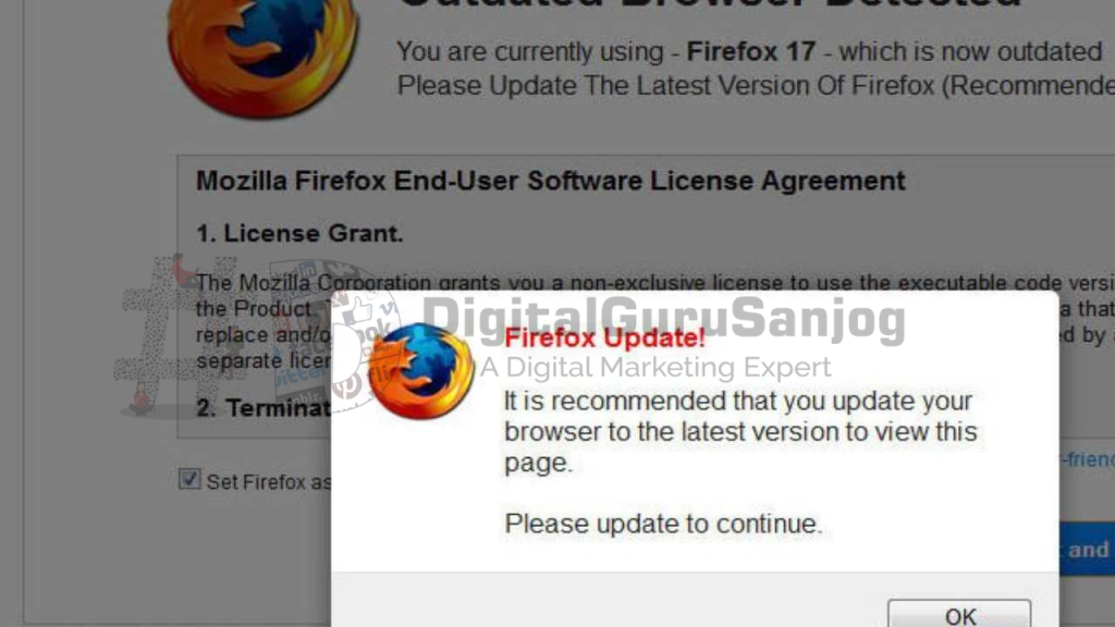 govt warns user to update mozilla firefox
