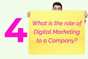 role of digital marketing