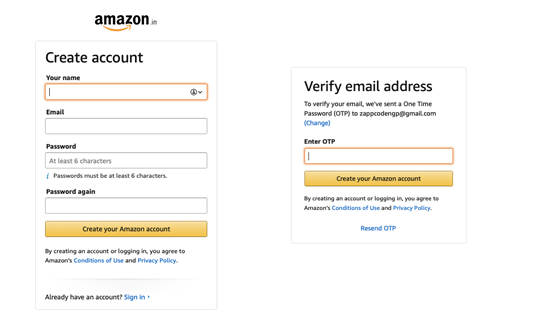 Create Amazon Affiliate Account