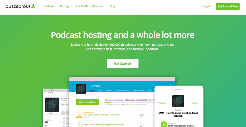 Buzzsprout Podcast Platform